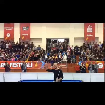 Semih Saygıner Sivas Cumhuriyet Üniversitesi öğrencileriyle Biz de varız! #kocfest #bizdevarız