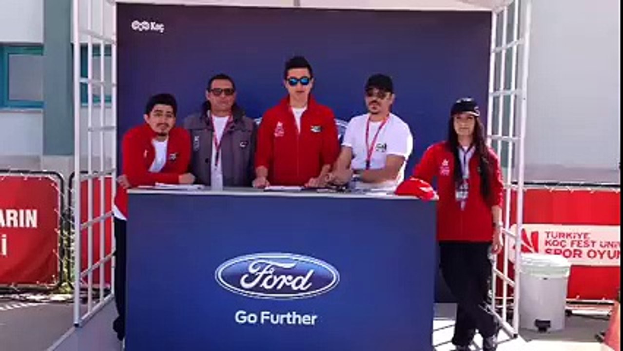 Koç Fest saha ekibi, Ford Türkiye Takımı "Biz de varız!" #kocfest #bizdevarız