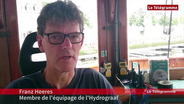 Semaine du Golfe. L'Hydrograaf est arrivé à Vannes
