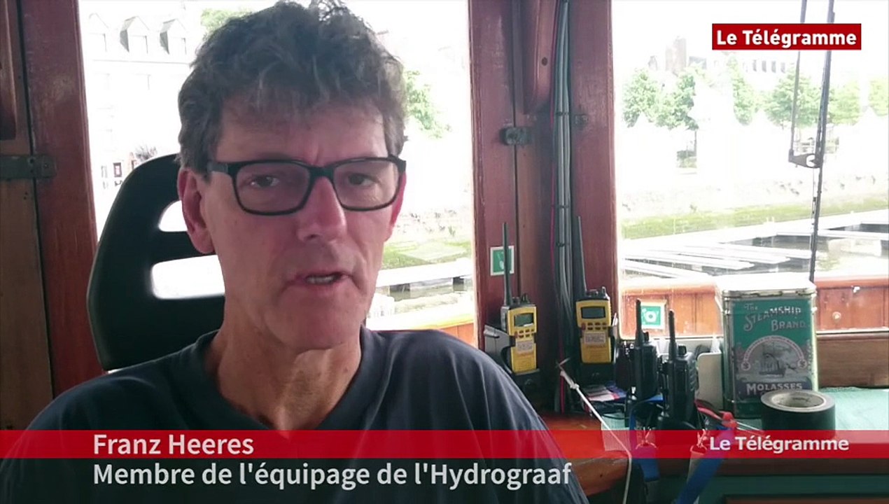 Semaine du Golfe. L'Hydrograaf est arrivé à Vannes