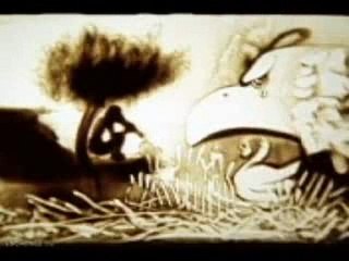 الرسم بالرمال على الزجاج