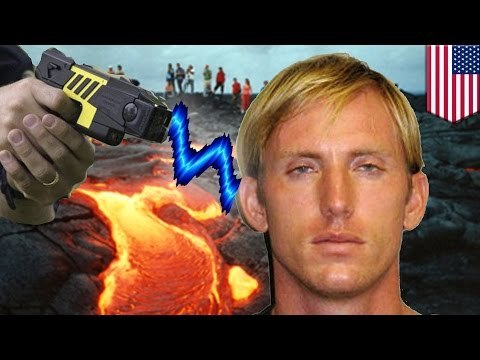 Guardaparques usa arma Taser contra hombre que volaba avión no tripulado sobre un volcán en Hawaii