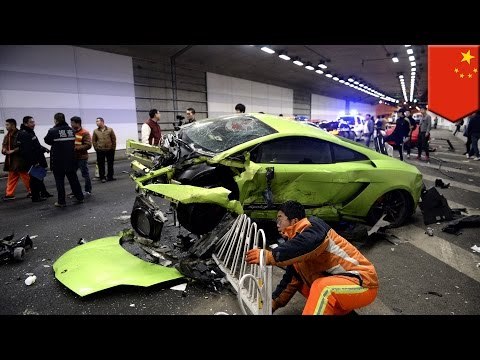 Rápido y Furioso China: Choque entre Ferrari y Lamborghini en las calles de Beijing