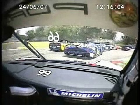 FIA GT Onboard Race highlights from Monza, Porsche 997 RSR