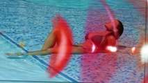 Sexy Daphne Joy Relaxes Poolside in Las Vegas