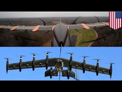 NASA's new drone takes off like a helicopter and flies like a plane - TomoNews