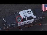 Police car crash: cop hits and kills 2 pedestrians on New Jersey turnpike - TomoNews