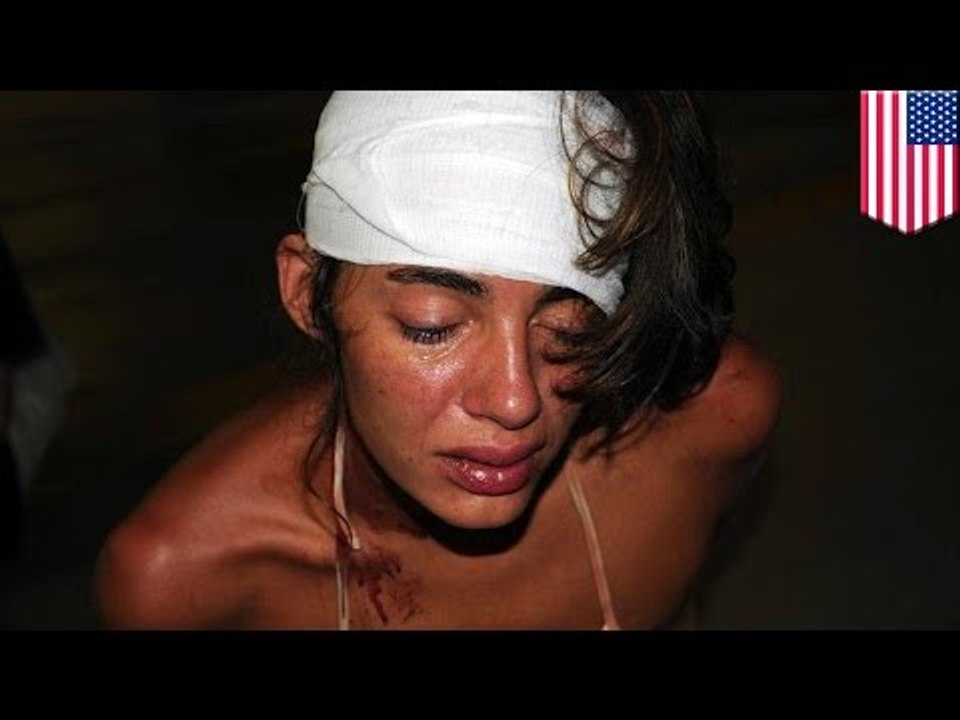 Miami Beach cop punches handcuffed model, busted thanks to CCTV footage - TomoNews