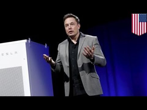 Elon Musk unveils Powerwall, a battery pack for buildings - TomoNews
