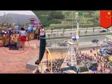 Freak accident: two people killed after being thrown from amusement park ride in China-TomoNews