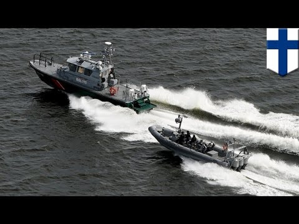 Russia vs Finland: Finnish military drops depth charges to warn underwater craft - TomoNews