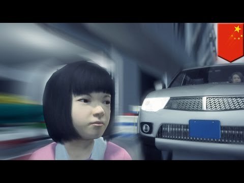 Stupid driver: Woman nearly kills child by running her over with an SUV, wants to buy her way out