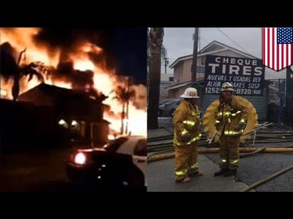 Molotov cocktail attack: Three killed in fire at Cheque Tires in South El Monte, California
