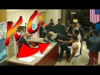 Sucker punch: Kentucky QB Drew Barker demolished by EKU's Patrick Graffree