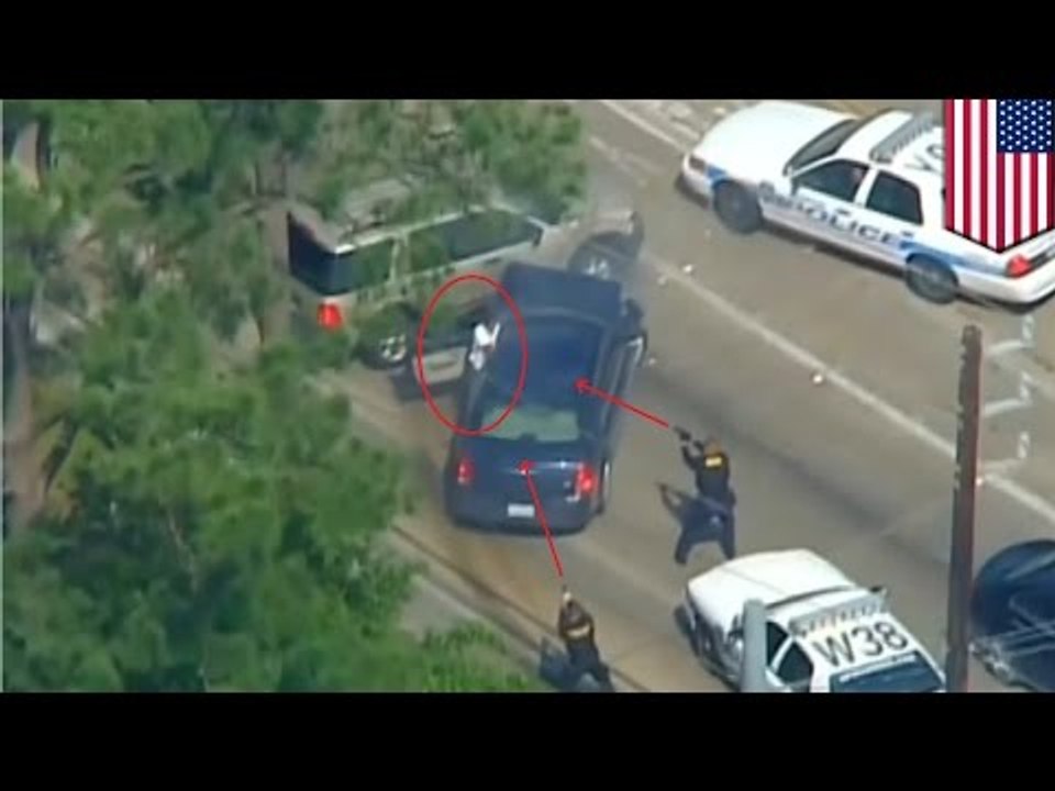 Police chase in Houston ends with cops shooting and killing suspect