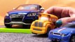 Bburago MERCEDES CONSTRUCTION! Bussy & Speedy's CRASH! German Toy Cars Cartoons for Childr