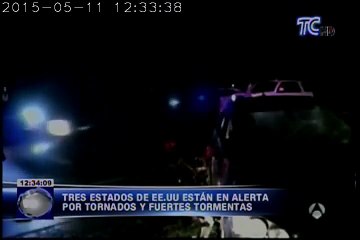 Tornados en Estados Unidos siembran el caos