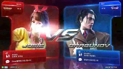 Tekken7 Josie vs Dragunov