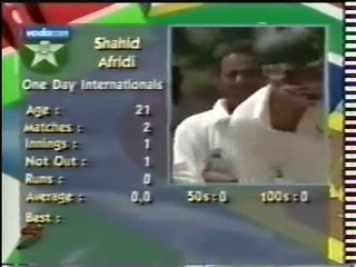 Shahid Afridi World Record 100 off 37 Balls