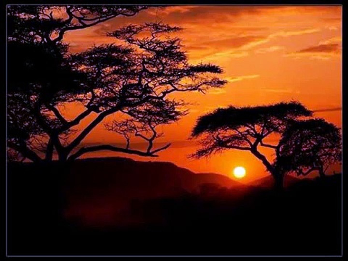 ⁣African Sunset- Miriam Makeba