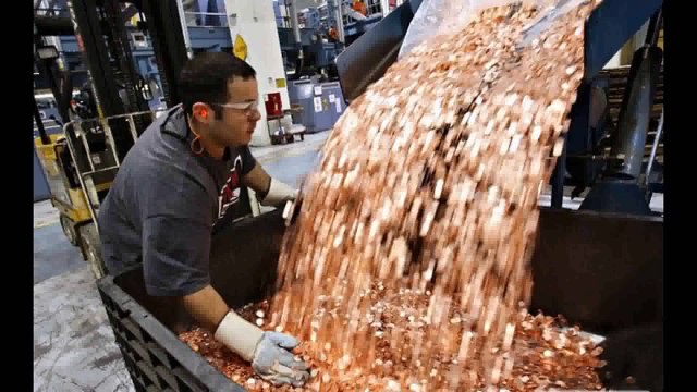 SAMSUNG PAGA A APPLE 1 BILLÓN DE DÓLARES EN MONEDAS DE 5 CENTAVOS