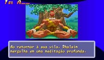 Street Fighter Zero 2 Alpha (Brasil) Final Dhalsin