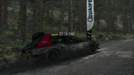 Dirt Rally Lancia Delta S4 clutch+H shift