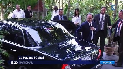 Retour sur la journée de François Hollande à La Havane