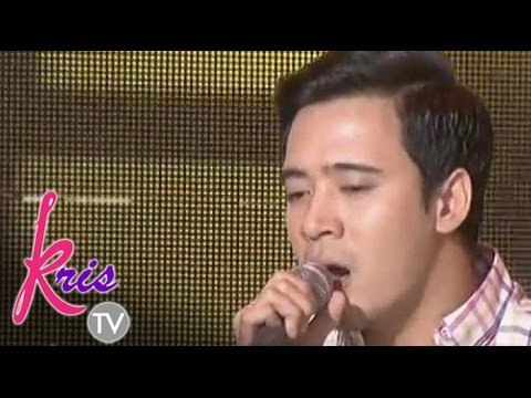 Erik Santos sings 'Wanted' on Kris TV