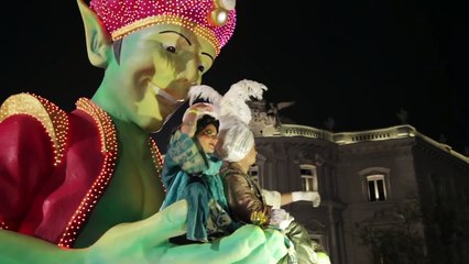 Madrid three kings parade - Cabalgata de los Reyes Magos Madrid Spain tourism - travel