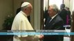 Así fue el histórico encuentro entre Raúl Castro y el Papa Francisco
