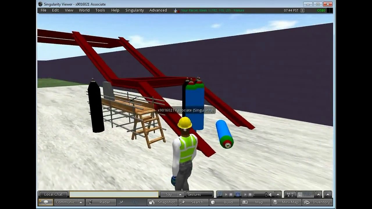 Construction site health and safety hazard training video