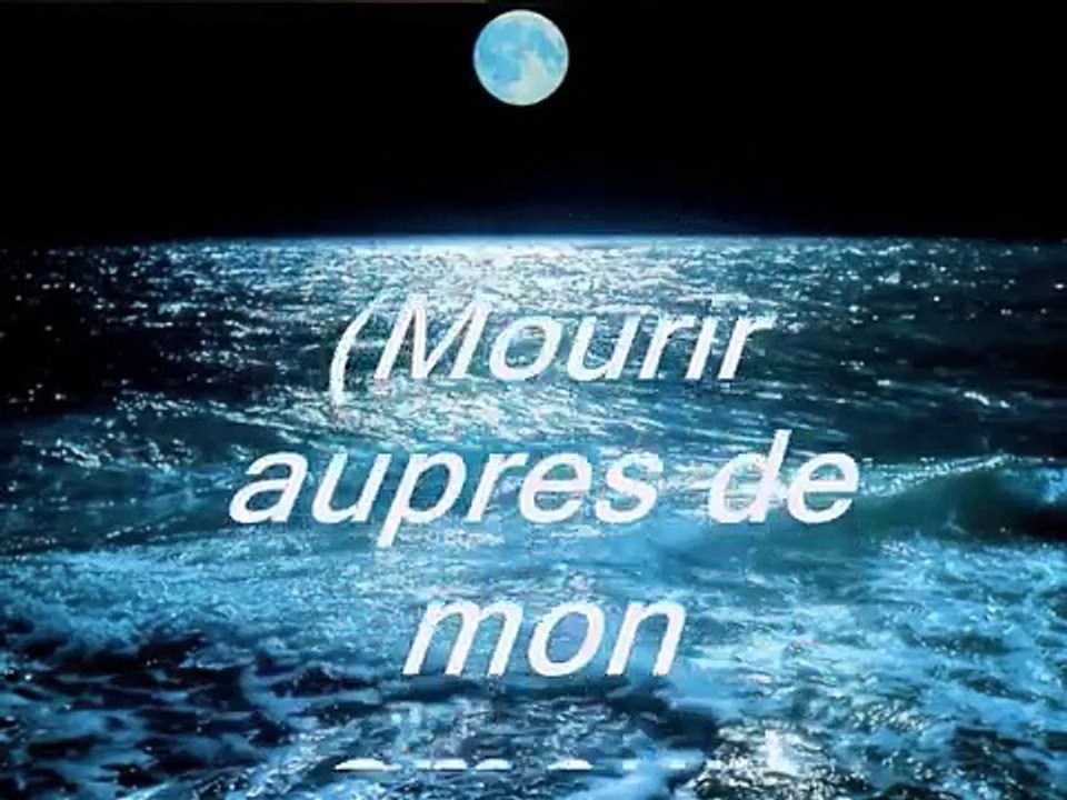 Demis Roussos - because mourir aupres de mon amour lyrics