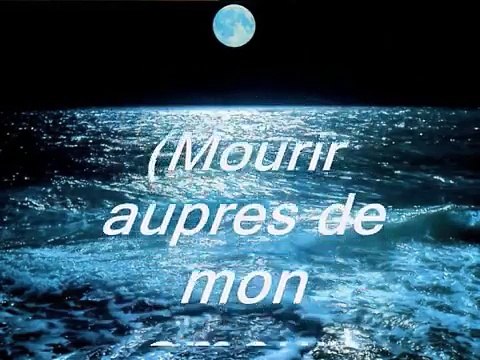 Demis Roussos - because mourir aupres de mon amour lyrics