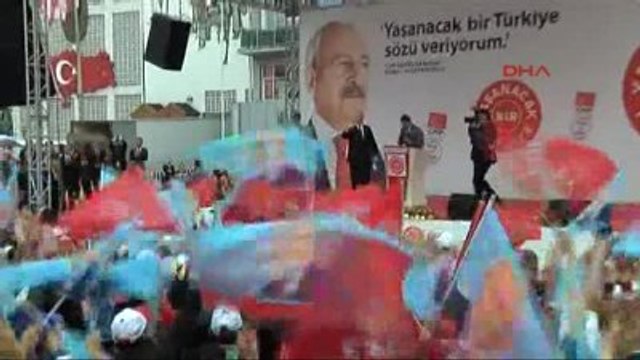 Burdur - CHP Lideri Kılıçdaroğlu Partisinin Burdur Mitinginde Konuştu 1