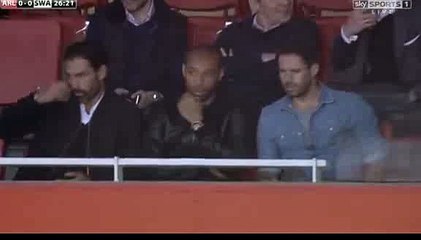Alexis Sanchez Dive or Penalty? Arsenal vs Swansea 11.05.2015