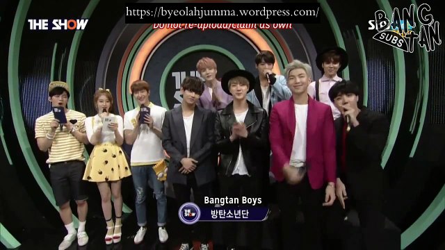 150505 BTS - The SHOW Interview (ArabicSub)