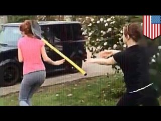 Shovel Girl vs Shovel Thrower: Girl fight caught on video in Springfield, Ohio
