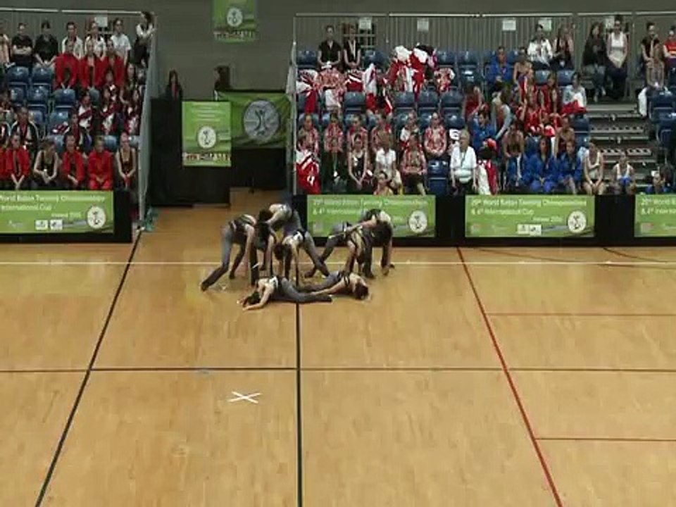 Twirling baton team Japon 2008 Championnat du monde