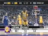Kobe Bryant 2002-03 • 55 points, 5 rebounds, 3 steals vs. Washington Wizards (1/2)