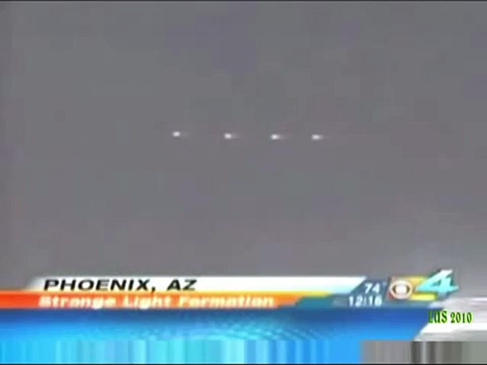 Phoenix lights 2007 - Original UFO footage