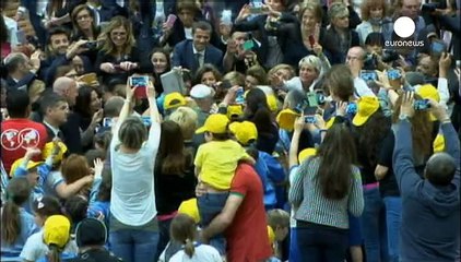 Miles de niños 'entrevistan' al Papa sobre la paz en el Vaticano