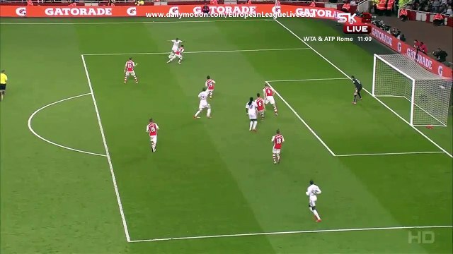 Bafetimbi Gomis 0_1 Goal Decision System _ Arsenal - Swansea City 11.05.2015 HD