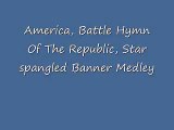 Joe playing America, Battle Hymn Of The Republic Star Spangled Banner Medley.