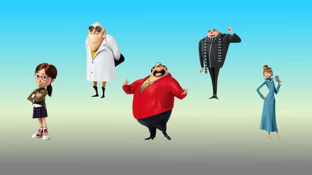 New Despicable Me 2 Finger Family Song Daddy Finger Nursery Rhymes Felonious Gru Lucy Wilde El Macho
