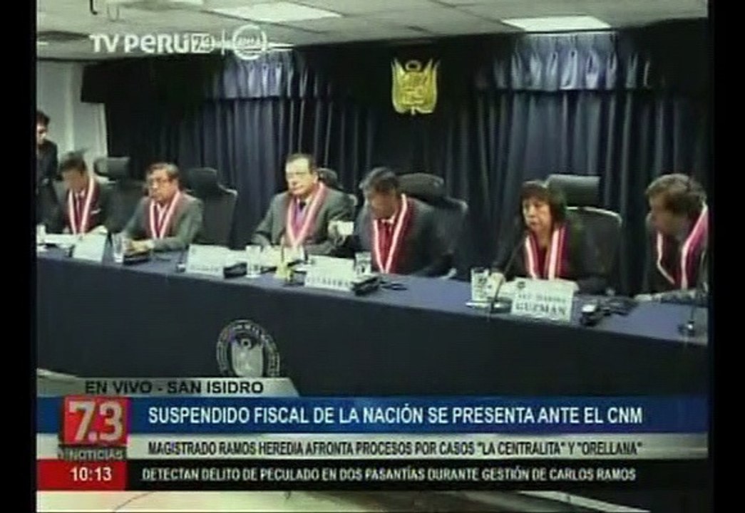 Ramos Heredia negó persecución a fiscales de ‘La Centralita’
