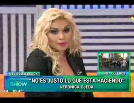 Paula en Este es el Show 3 con Pedro - 11 de Mayo