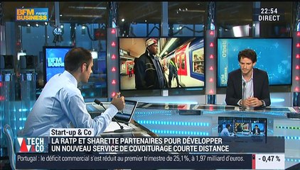 Start-up & Co: Sharette, le spécialiste du covoiturage courte distance - 11/05