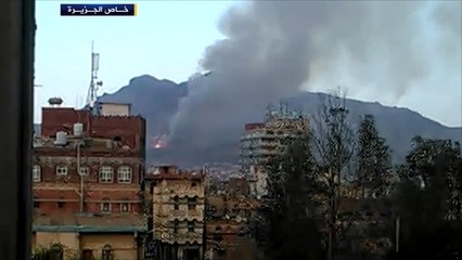 طيران التحالف يكثف غاراته قبيل بدء الهدنة الإنسانية