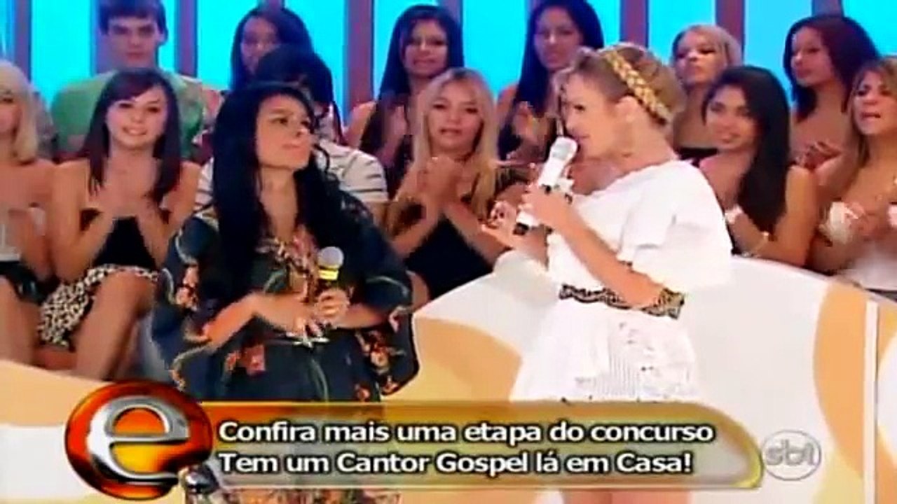 Damares no Programa Eliana   Um Novo Vencedor
